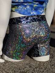 Holographic Booty Shorts