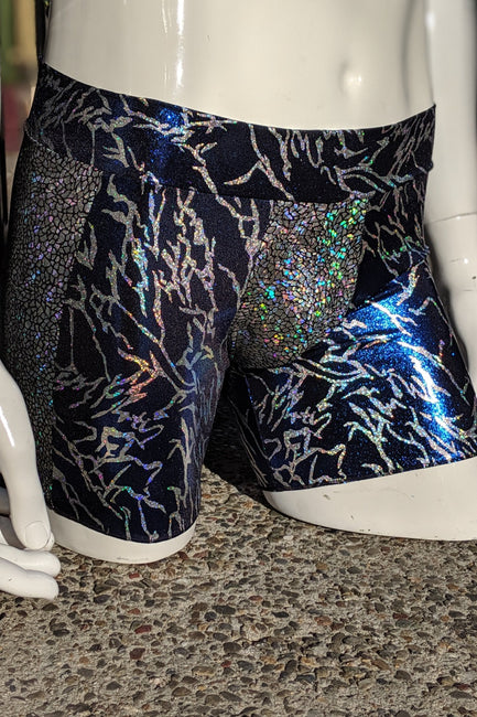 Holographic Booty Shorts