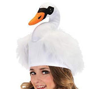 White Swan Hat