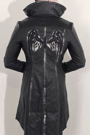 Black Angel Trench Coat