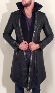Black Angel Trench Coat