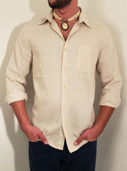 Cafe 6 Linen Shirt