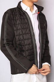 Chamonix Noir Blazer Quilted Jacket