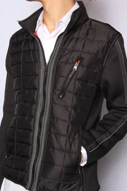 Chamonix Noir Blazer Quilted Jacket