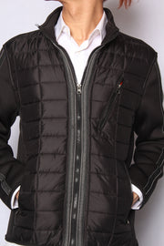 Chamonix Noir Blazer Quilted Jacket