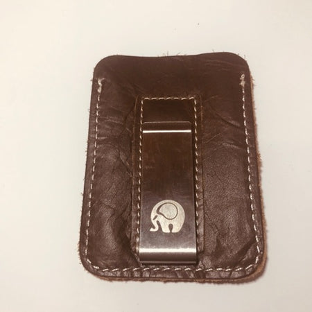 Elephants Never Money Clip