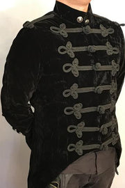 Embroidered Tailcoat Jacket