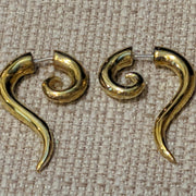Golden flame faux gauge