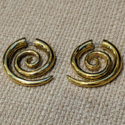 Golden Swirl Faux Gauges