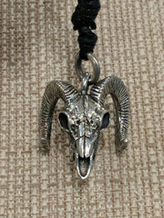 Ram skull necklace