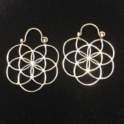 Flower of Life Earring