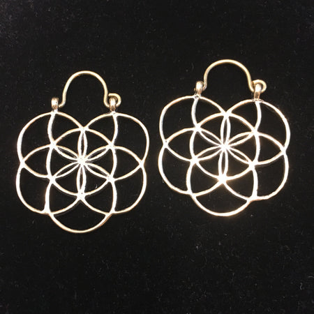 Flower of Life Earring