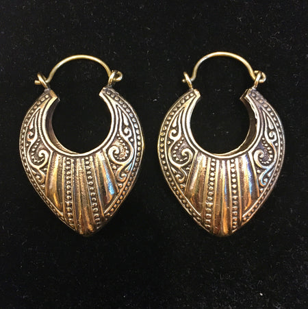 Tribal Drop Earring
