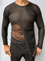 Spectre Cross Mesh Long Sleeve