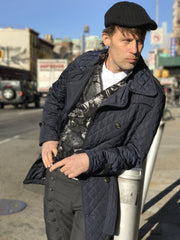 Royal Ruched Trenchcoat