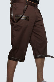 Steampunk trouser shorts