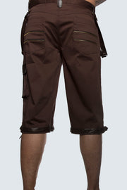 Steampunk trouser shorts