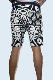 Floral Spade Casual Shorts