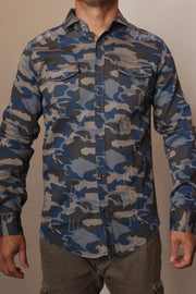 Codebreaker Camo Button Up