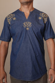 Royal Crest V-Neck