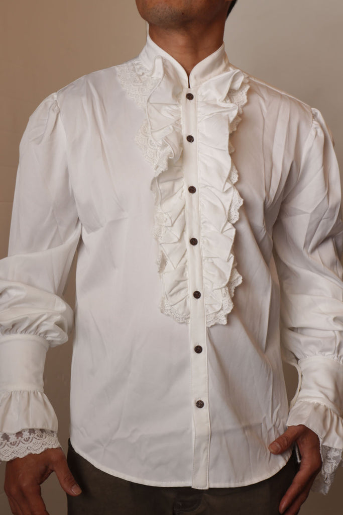 Versailles Ruffle Shirt – Gypsy Mens Versailles Ruffle Shirt – Gypsy Mens