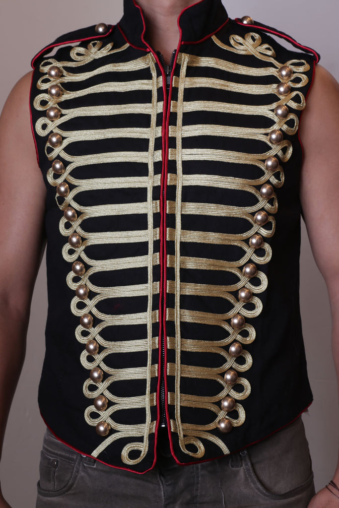Black Parade Vest – Gypsy Mens