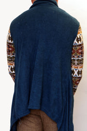 Navajo Teal Cardigan