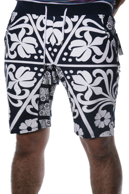 Floral Spade Casual Shorts