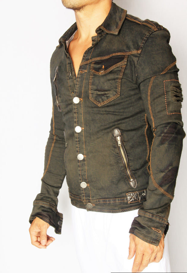 Mad Max Distressed Denim Jacket