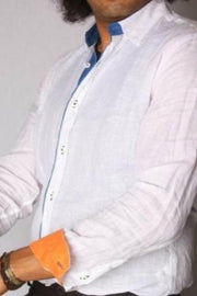 Pastel Linen Button Up
