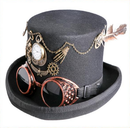 Decorative Steampunk Top Hat