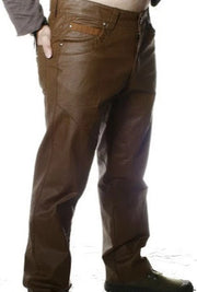 Wax Coated Jeans