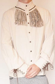 Distressed Steampunk Button Up