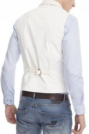 Brushed Ivory Vest