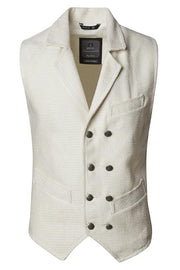 Brushed Ivory Vest