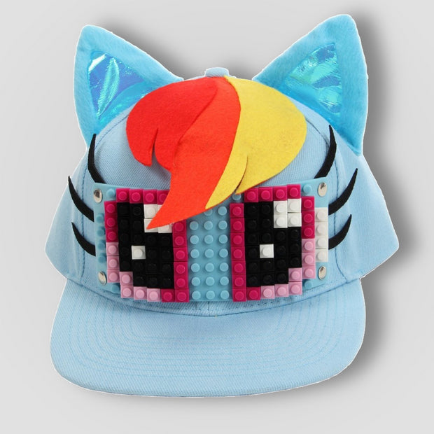 Pony Blocks Hat Set