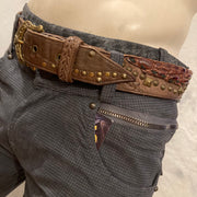 Alligator Studded Belt