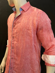 Pastel Linen Button Up