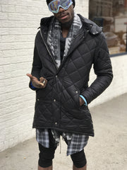 Down Slope Quilted Coat