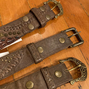 Alligator Studded Belt