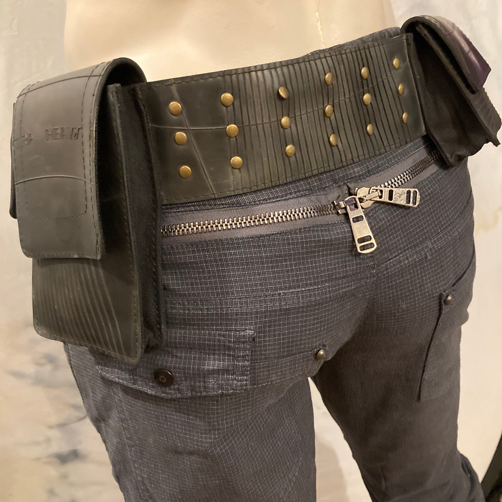 Multi Bag Belt  2-in-1 Pockets Belt or Shoulder Bag - Psylo