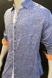Pastel Linen Button Up