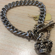 Silver Crown Bracelete