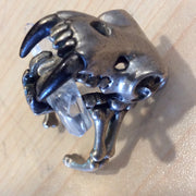 Dinosaur with stone ring