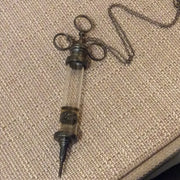 Skull Syringe Necklace