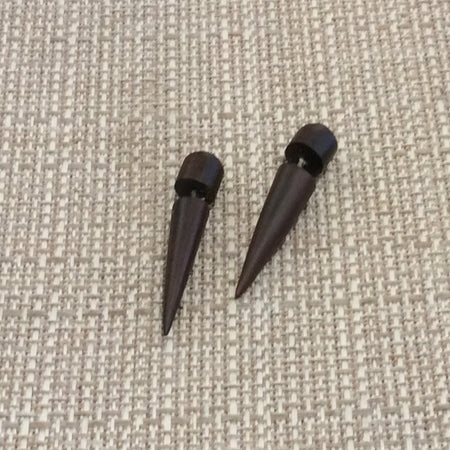 Wooden sake faux gauges