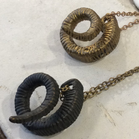 Ram Horn Necklace