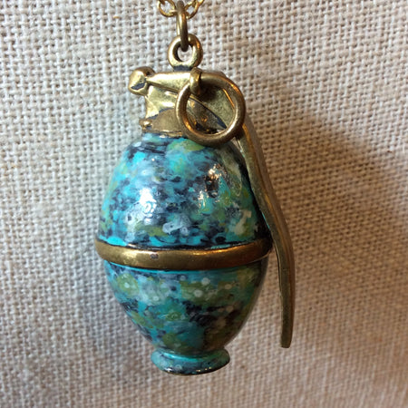 Grenade Necklace