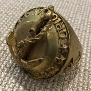 Gold Anchor Ring