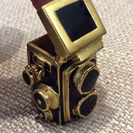 Vintage Reflex Camera Necklace